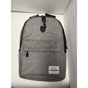 XDesign Travel Laptop Backpack with Anti-theft Lock Up to 16" Notebook - Grey